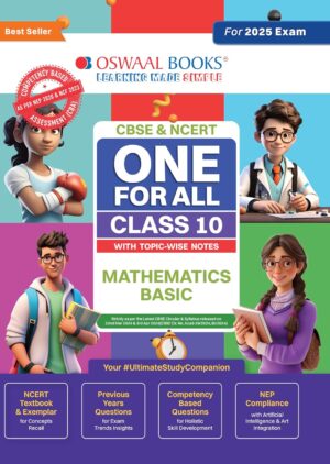 Oswaal CBSE & NCERT One for All CLASS 10 Mathematics Basic Topicwise Notes [2025 Edition]
