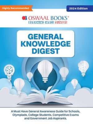 Oswaal General Knowledge Digest [English Medium] - (2024 Edition)