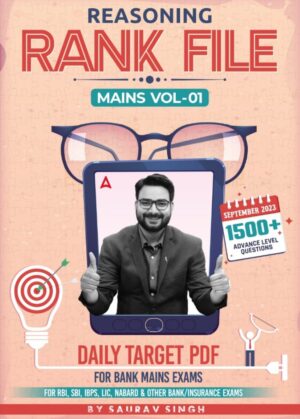 Reasoning Rank File MAINS Day 1 to 55 - Adda247 [English Medium]