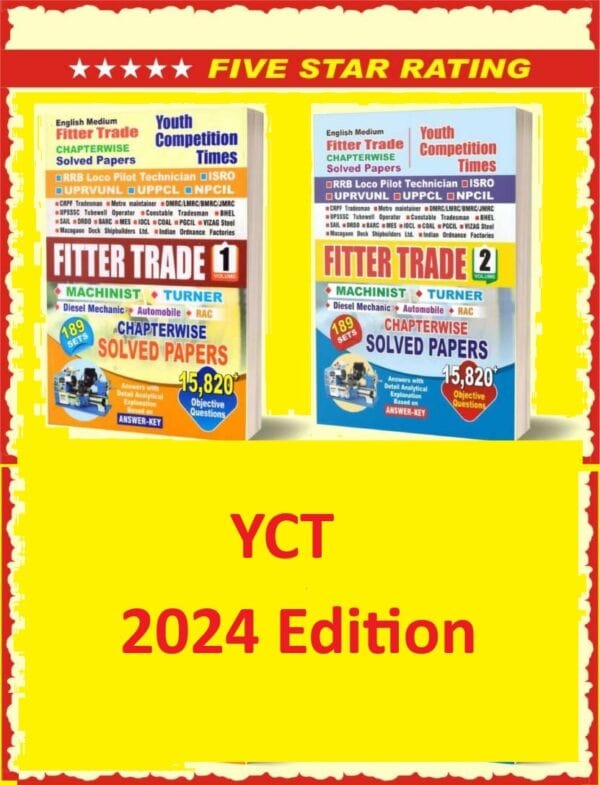 YCT 2024 ITI Fitter Trade Solved Papers [English Medium]